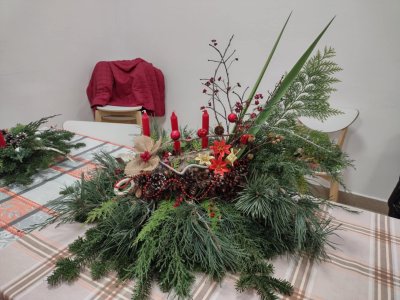 Okładka albumu: Warsztaty Tworzenia Stroików Bożonarodzeniowych